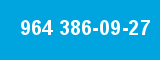 964 386-09-27 964 386-09-27